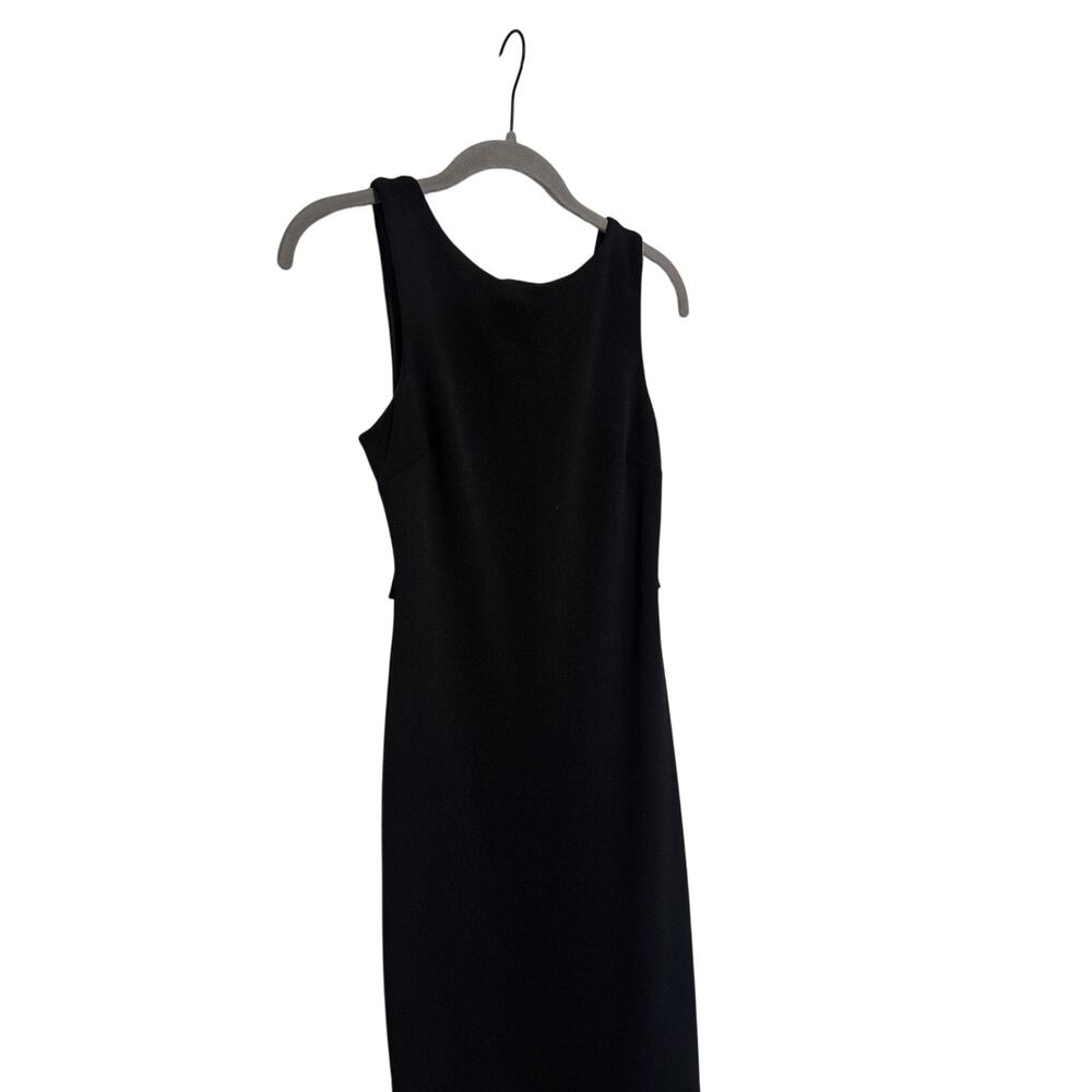 Lulus Sleeveless Black Maxi Dress with Twist Back Detail - Picture 3 of 10